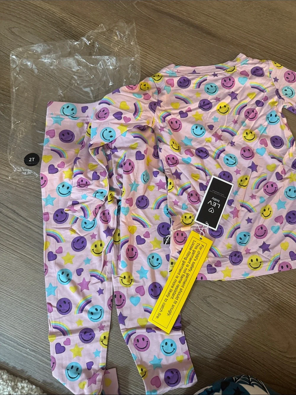 NWT Lev Baby Cora Toddler Lounge 2 piece pajama set - 2T